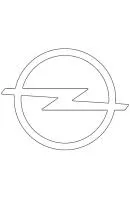 Automerk Logo kleurplaat 27